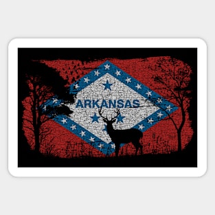 Arkansas Deer Sticker